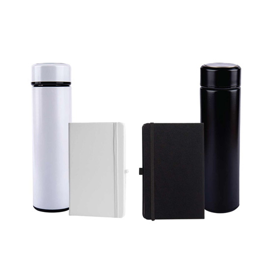 Set of Notebook and Vacuum Flask