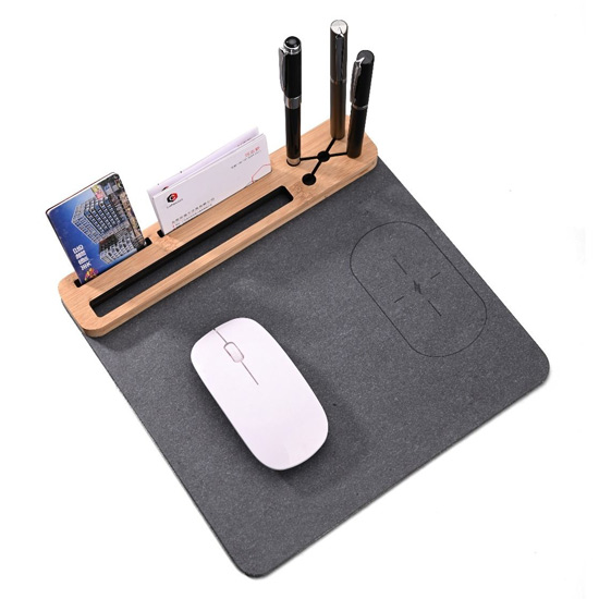 Wireless Bamboo Pad